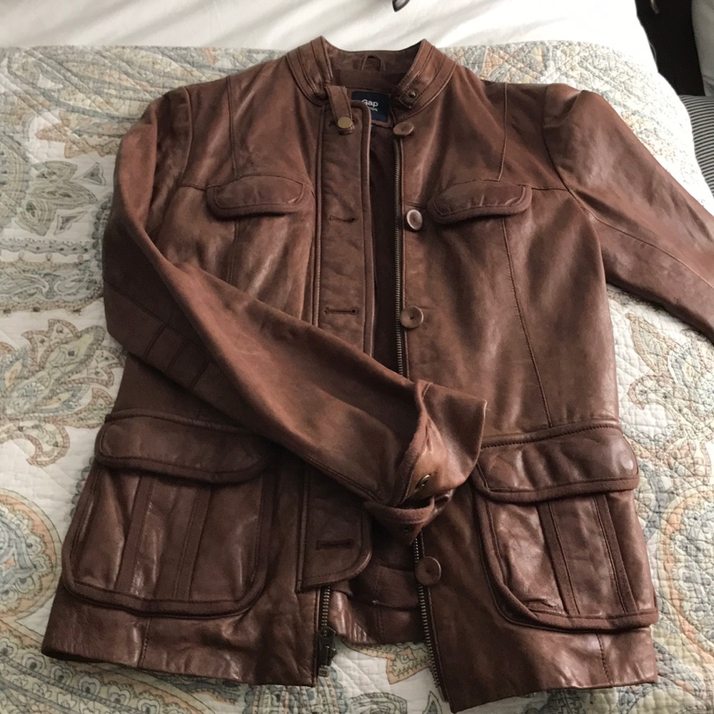 Leather Coat